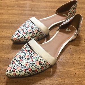 adorable floral flats